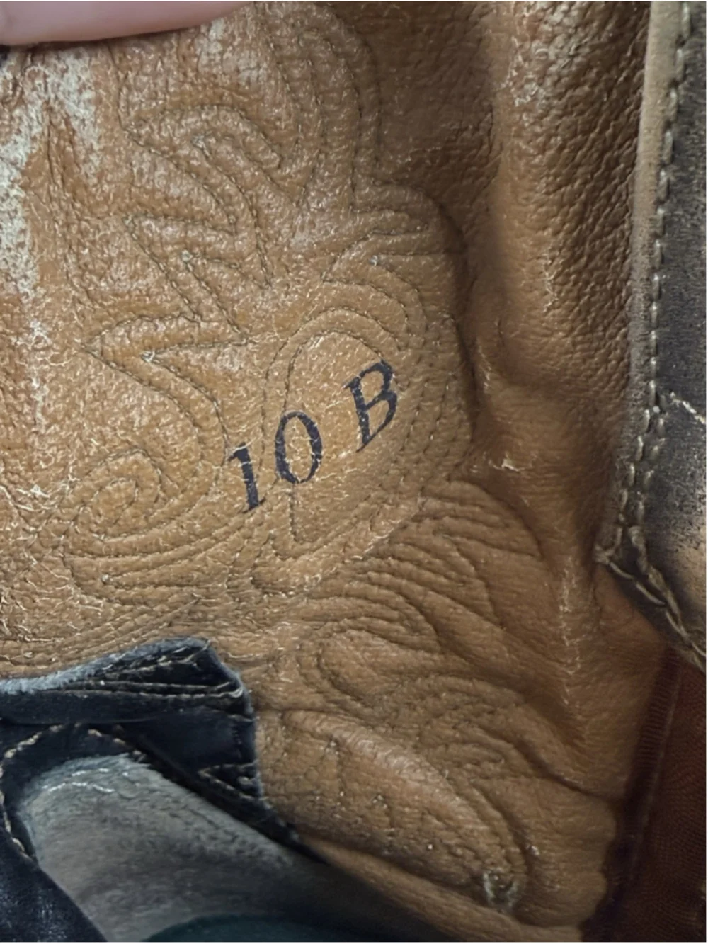 Ariat FATBABY Leather Cowgirl Boots Women's Size 10 B Western Brown